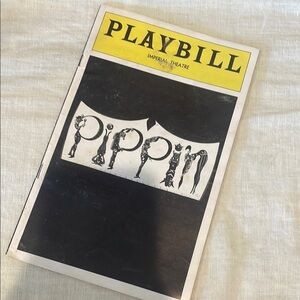Pippin Playbill from Imperial Theatre 1974 -bob fossee